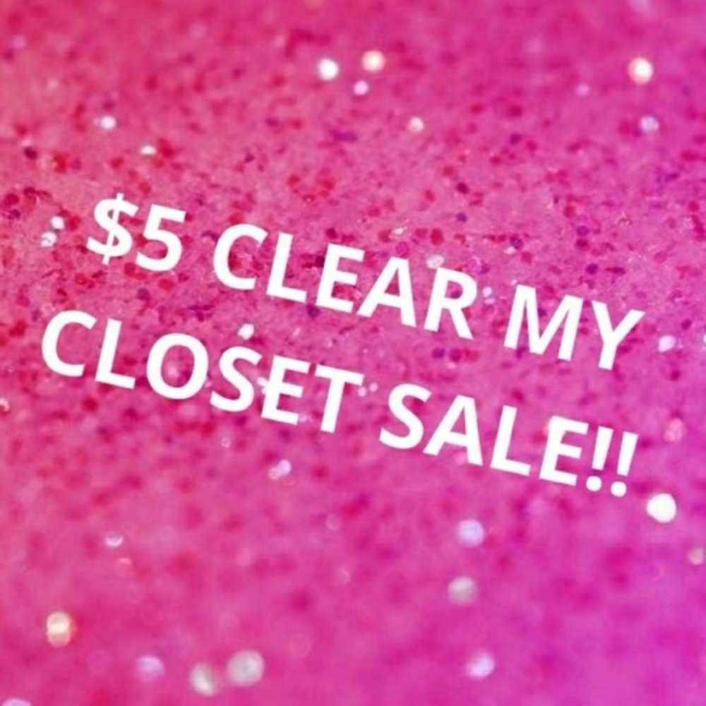 💝$5 SALE💝 - BUY IT NOW OR SAY GOOD BYE